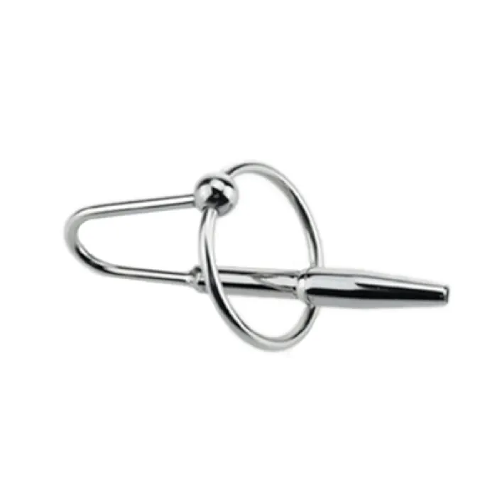 Love Plugs Male Sex Toys Cum Thru Urethral Plug with Cock Ring Love Plugs Male Sex Toys Cum Thru Urethral Plug with Cock Ring