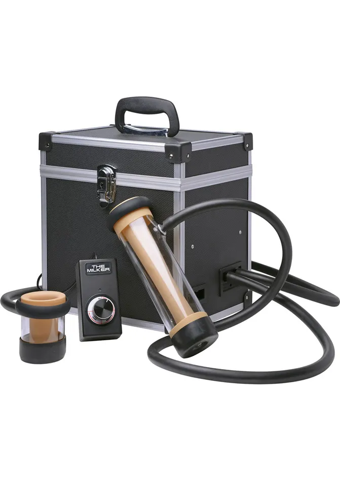 Lovebotz Female Sex Toys Lovebotz The Milker Dual Cylinder Deluxe Stroking Machine Lovebotz Female Sex Toys Lovebotz The Milker Dual Cylinder Deluxe Stroking Machine