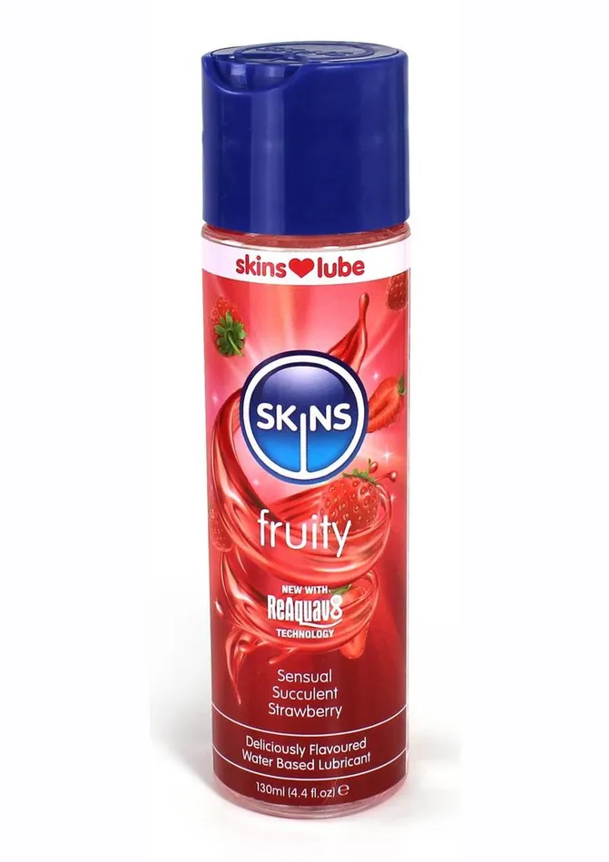 Lubricants Skins Skins Strawberry Water Based Lubricant