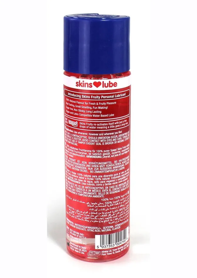 Lubricants Skins Skins Strawberry Water Based Lubricant