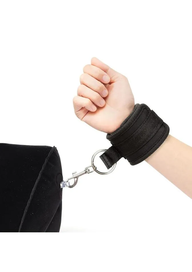 Lux Fetish Inflatable Position Wedge with Detachable Cuffs Lux Fetish Couples