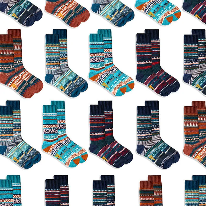 Male Sex Toys mysite 2 Pack Mixed Pattern Mens Crew Socks