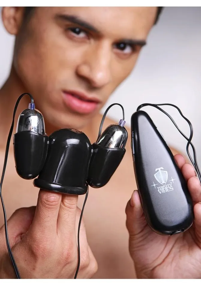 Male Sex Toys Trinity Men Vibrating Penis Head Teaser Trinity Men