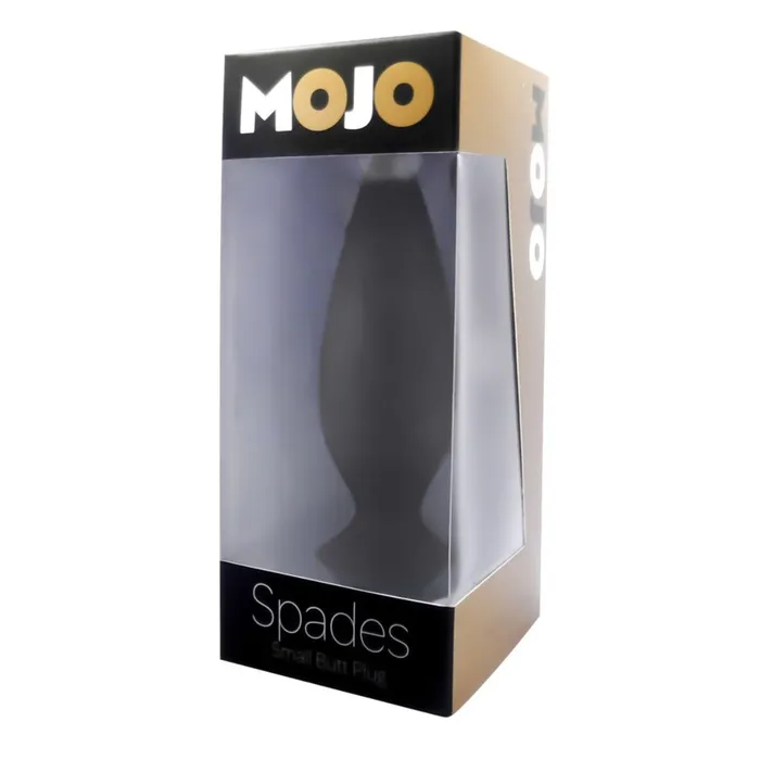 Mojo Anal Mojo Spades Butt Plug Black Large