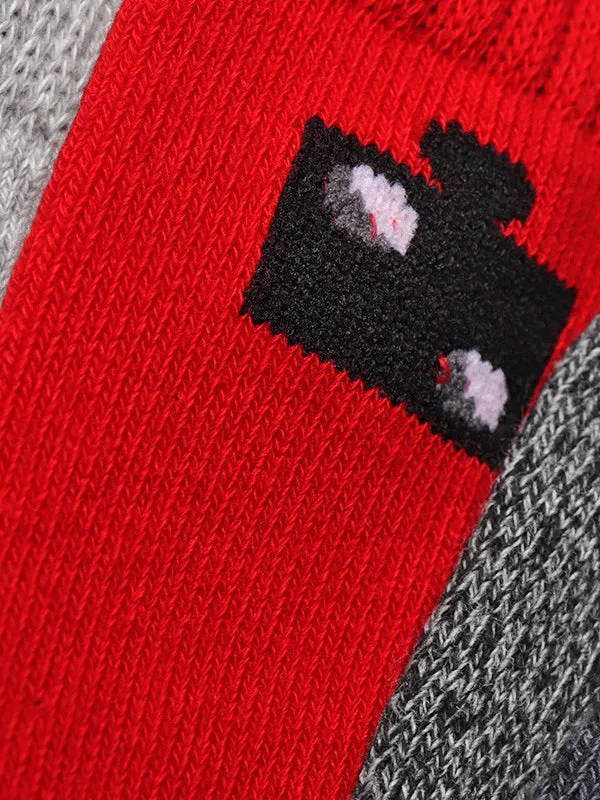 mysite Female Sex Toys Mens Jacquardknit Critter Calf Socks