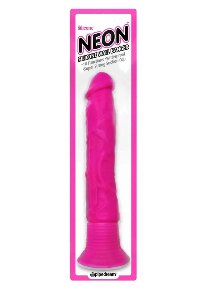Neon Female Sex Toys Neon Silicone Wallbanger Vibrating Dildo Neon Female Sex Toys Neon Silicone Wallbanger Vibrating Dildo