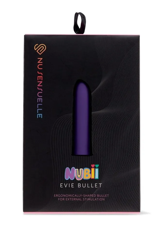 Nu Sensuelle Female Sex Toys Nu Sensuelle Evie Nubii Rechargeable Silicone Bullet
