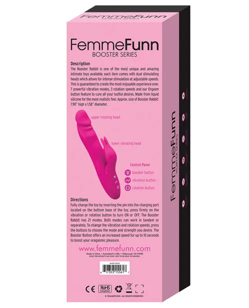 Open Desires Vibrators Femme Funn Booster Rabbit Pink