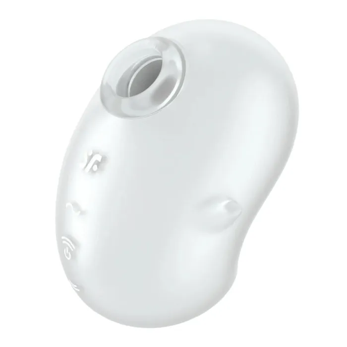 Satisfyer Vibrators Satisfyer Cutie Ghost Double Air Pulse Vibrator White
