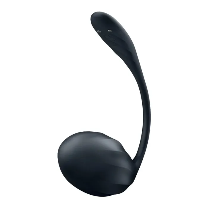 Satisfyer Vibrators Satisfyer Ribbed Petal Connect App Wearable Vibrator Black Satisfyer Vibrators Satisfyer Ribbed Petal Connect App Wearable Vibrator Black