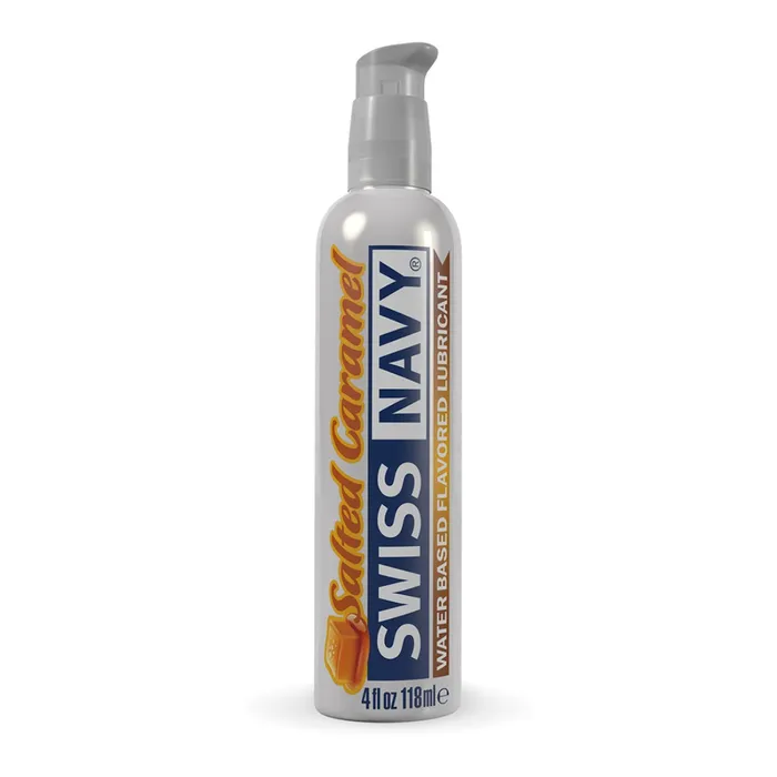 Swiss Navy Flavoured Water Based Lube Salted Caramel 4oz Swiss Navy Vibrators Swiss Navy Flavoured Water Based Lube Salted Caramel 4oz Swiss Navy Vibrators