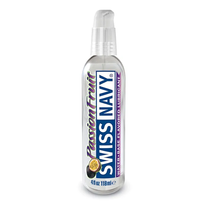 Swiss Navy Vibrators Swiss Navy Flavoured Water Based Lube Passion Fruit 4oz Swiss Navy Vibrators Swiss Navy Flavoured Water Based Lube Passion Fruit 4oz