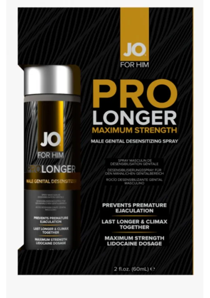 System JO Male Sex Toys JO For Him Pro Longer Maximum Strength Desensitizing Spray System JO Male Sex Toys JO For Him Pro Longer Maximum Strength Desensitizing Spray