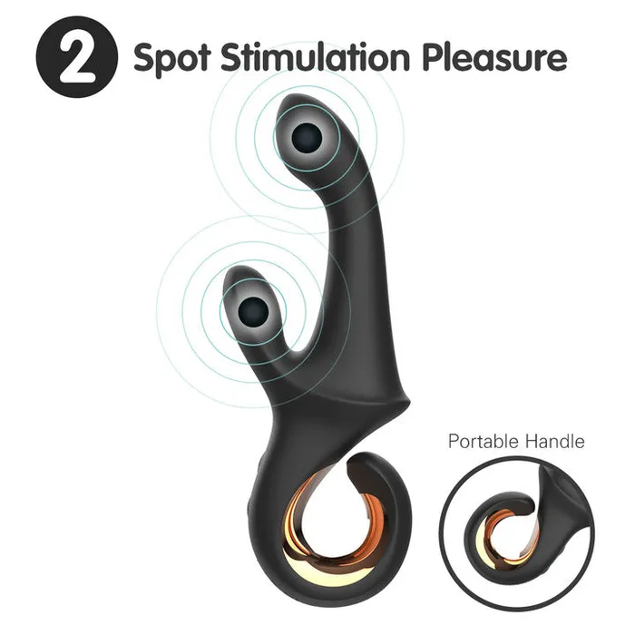The Bad Peach Store Female Sex Toys Eclipse Rabbit Rechargeable Vibrator