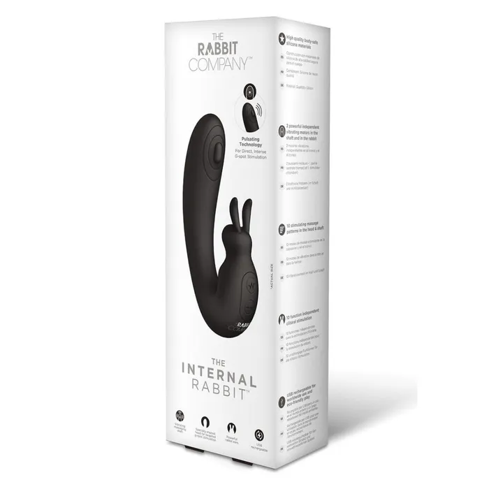The Rabbit Company Vibrators The Rabbit Company The Internal Rabbit Vibrator Black