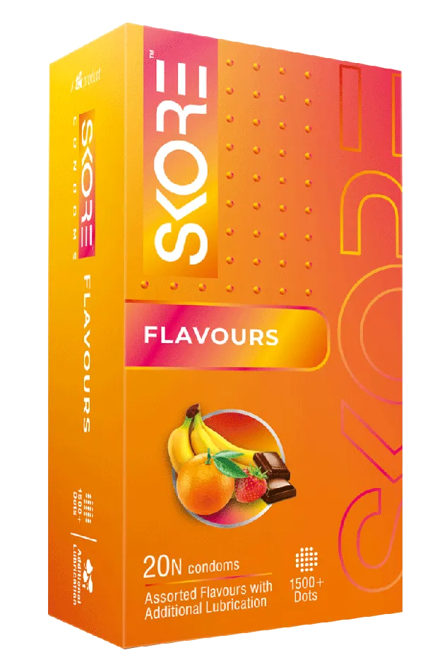 Vibrators Skore Skore Flavours 20 Nos