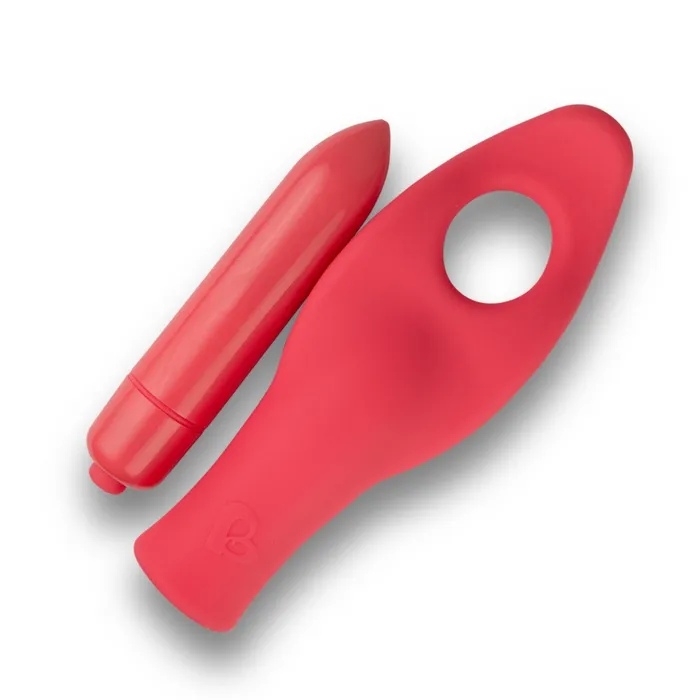 Vibrators You Love Me Touch Me Beginners Anal Finger Vibrator Set Green Red You Love Me