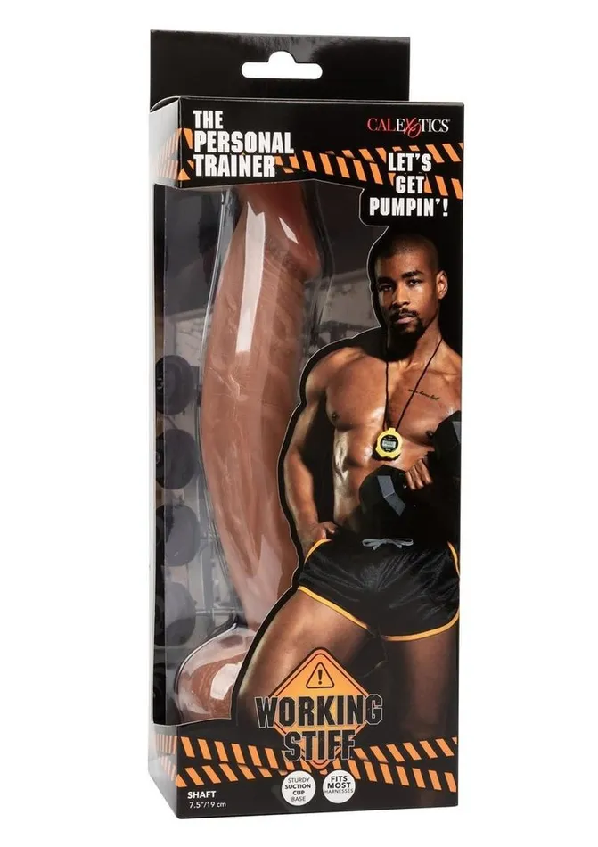 Working Stiff Female Sex Toys Working Stiff The Personal Trainer Realistic Posable Dildo with Suction Cup