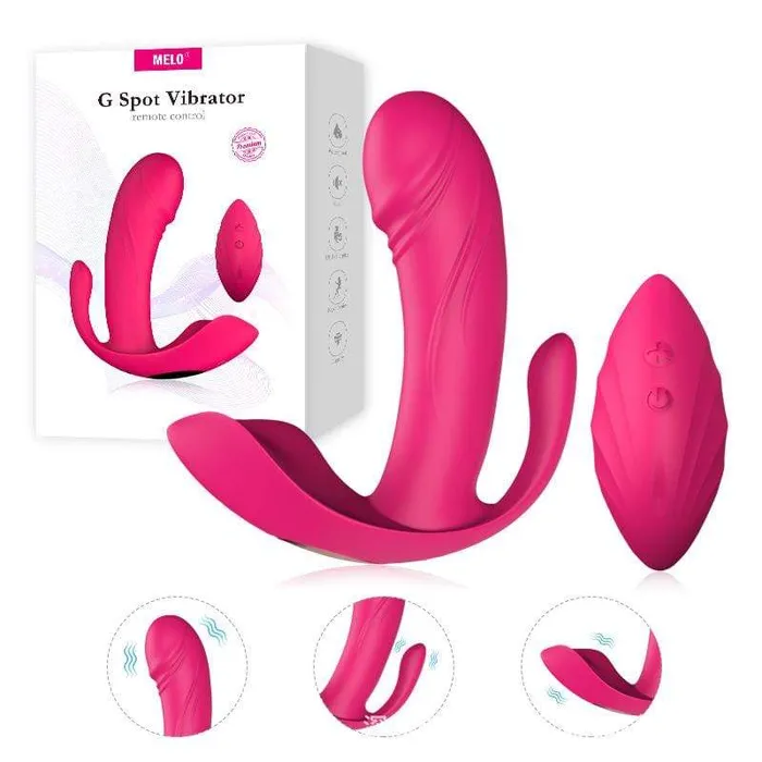 ADLTOYFUN Vibrators Invisible Wearable Vibrator Clitoris Vagina Anus Stimulator Adult Toy