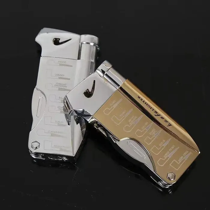 Anal cj Inclined Fire Pneumatic Lighter For Pipe