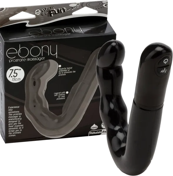 Anal Excellent Power Ebony Prostate Massager