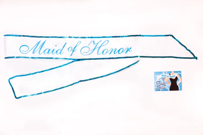 Anal Little Genie Maid of Honor Party Sash Anal Little Genie Maid of Honor Party Sash