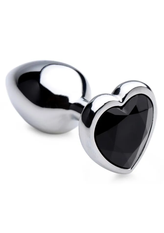 Booty Sparks Anal Booty Sparks Gemstones Black Heart Anal Plug