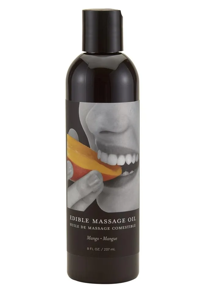 Couples Hemp Seed Body Care Earthly Body Edible Massage Oil Mango