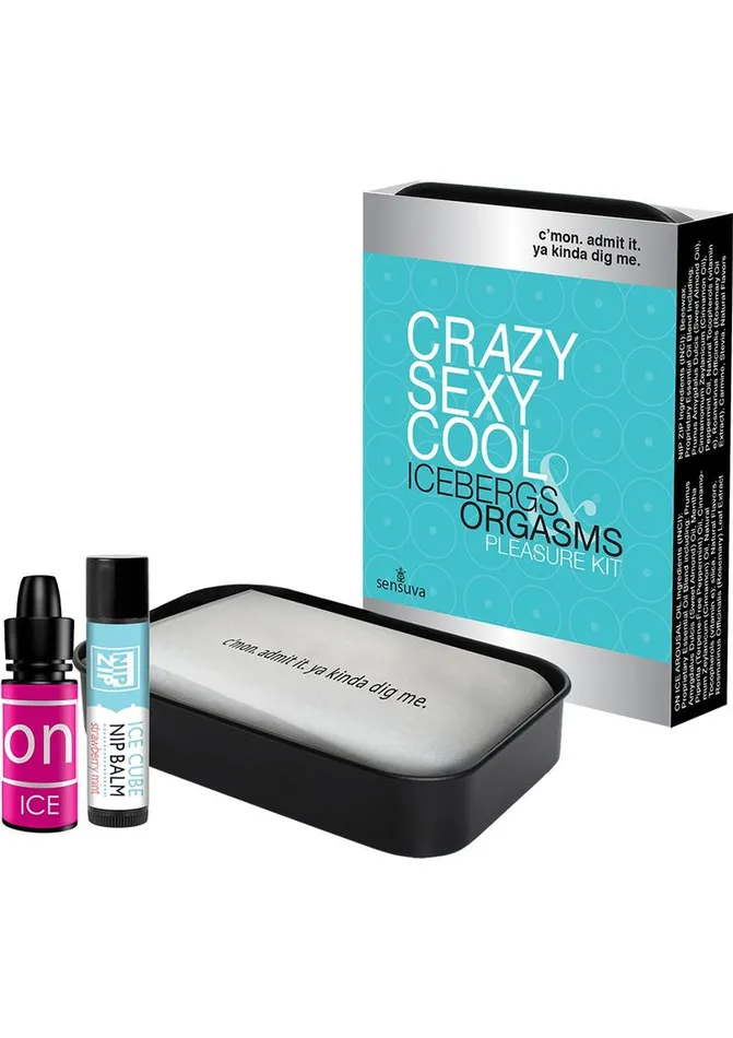 Crazy Sexy Cool Icebergs and Orgasms Pleasure Kit Sensuva Pleasure Kits Vibrators Crazy Sexy Cool Icebergs and Orgasms Pleasure Kit Sensuva Pleasure Kits Vibrators