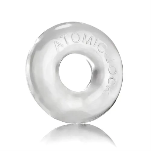 Dildos DoNut2 Large Atomic Jock Cockring Clear Oxballs