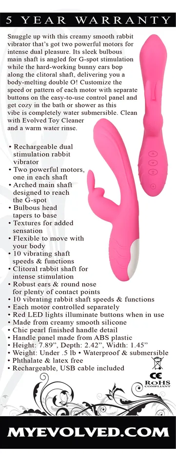 Evolved Novelties Bunny Kisses Vibrators