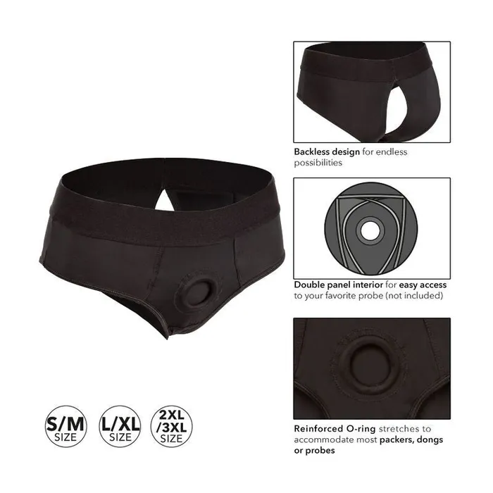 Female Sex Toys Cal Exotics Calex Boundless Backless Brief Harness