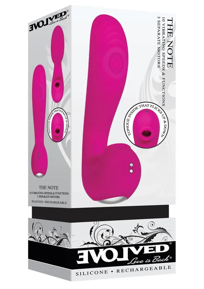 Female Sex Toys Evolved The Note Silicone Rechargeable Vibrator
