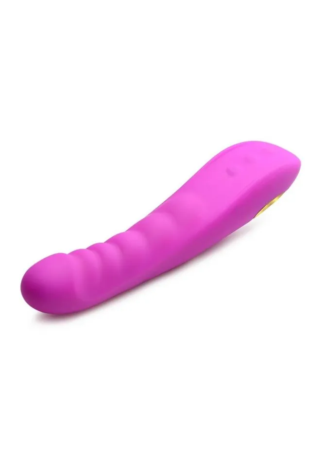 Female Sex Toys Inmi Inmi Locomotion Thrusting Silicone Vibrator
