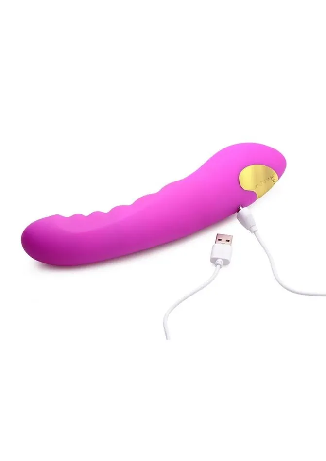 Female Sex Toys Inmi Inmi Locomotion Thrusting Silicone Vibrator