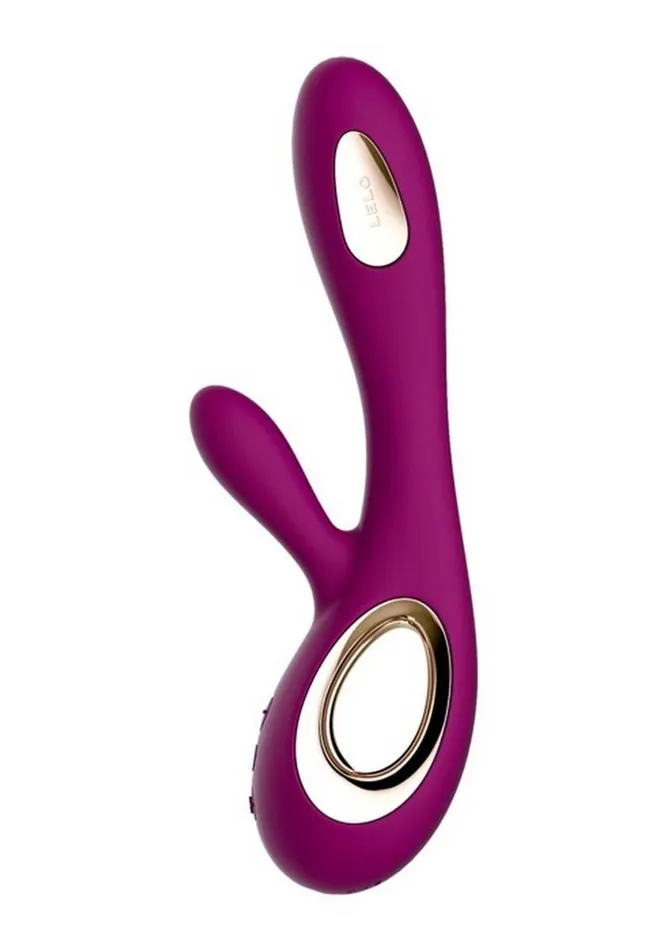 Female Sex Toys Lelo Soraya Wave Rechargeable Rabbit Vibrator Deep