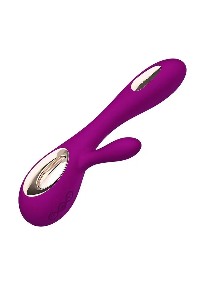 Female Sex Toys Lelo Soraya Wave Rechargeable Rabbit Vibrator Deep
