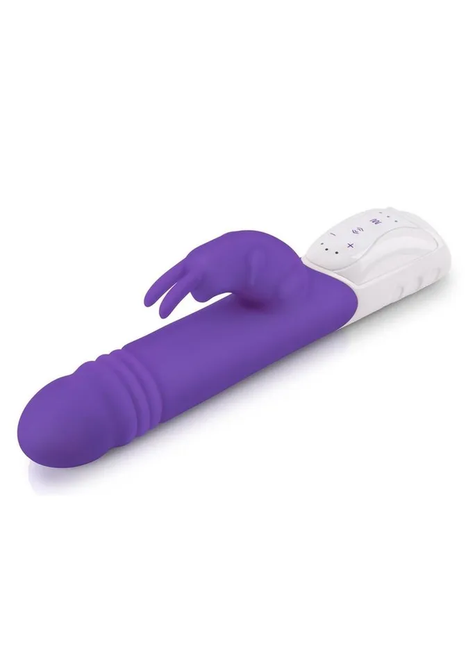 Female Sex Toys Rabbit Essentials Rabbit Essentials Silicone Rechargeable GSpot Thrusting Rabbit Vibrator