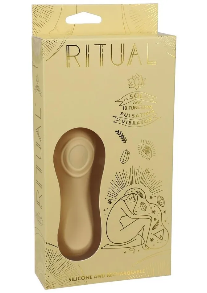 Female Sex Toys Ritual Ritual Sol Rechargeable Silicone Pulsating Vibrator