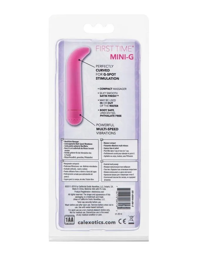 First Time Female Sex Toys First Time Mini G GSpot Vibrator