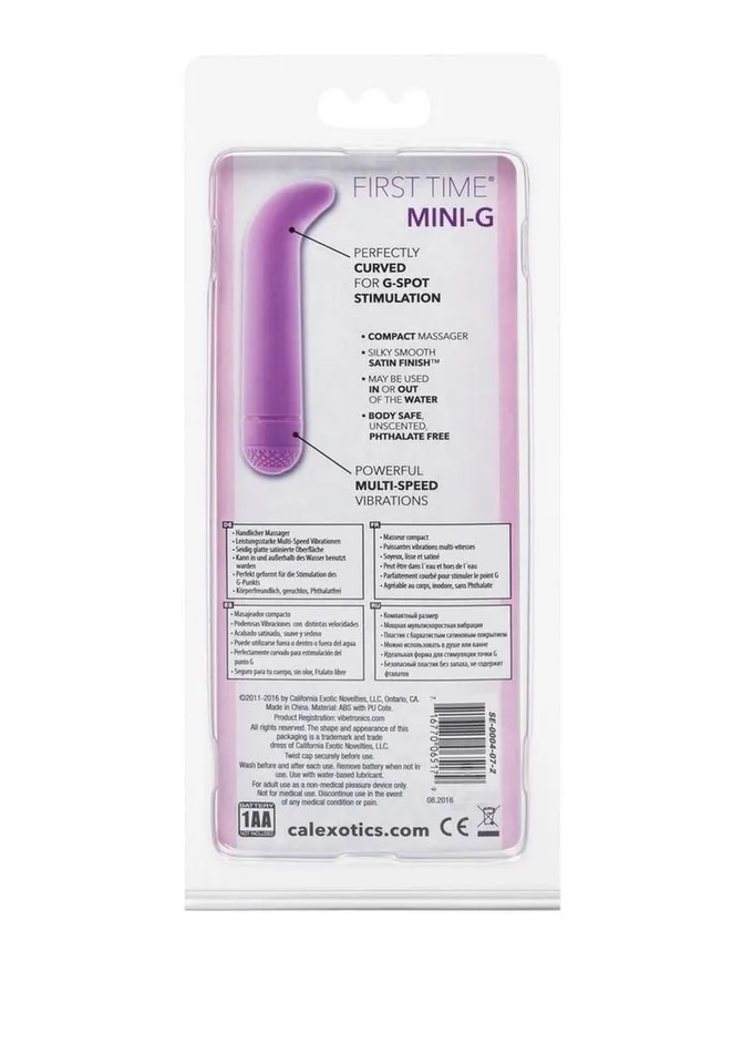 First Time Female Sex Toys First Time Mini G GSpot Vibrator