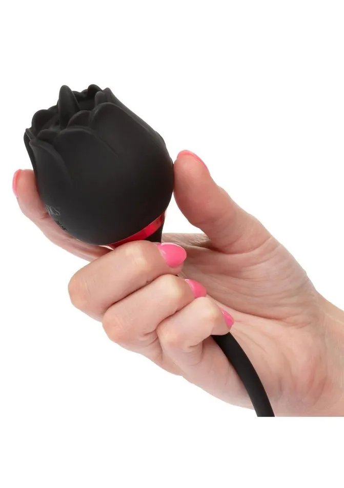 French Kiss Female Sex Toys French Kiss Elite Siren Rechargeable Silicone Vibrator with Clitoral Stimulator
