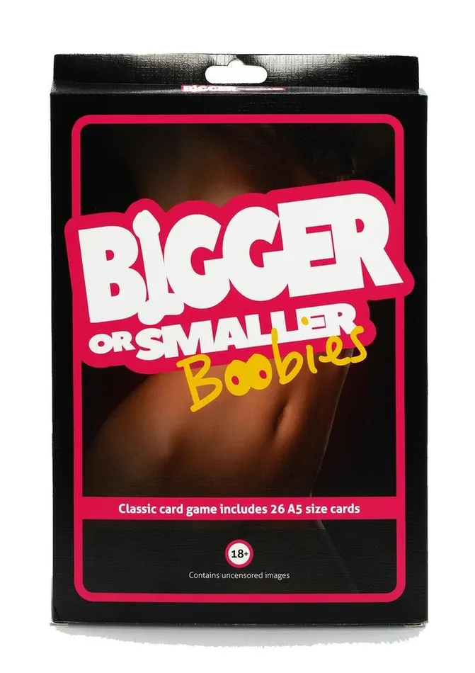 Games Play Wiv Me Bigger Or Smaller Boobs Card Game Play Wiv Me