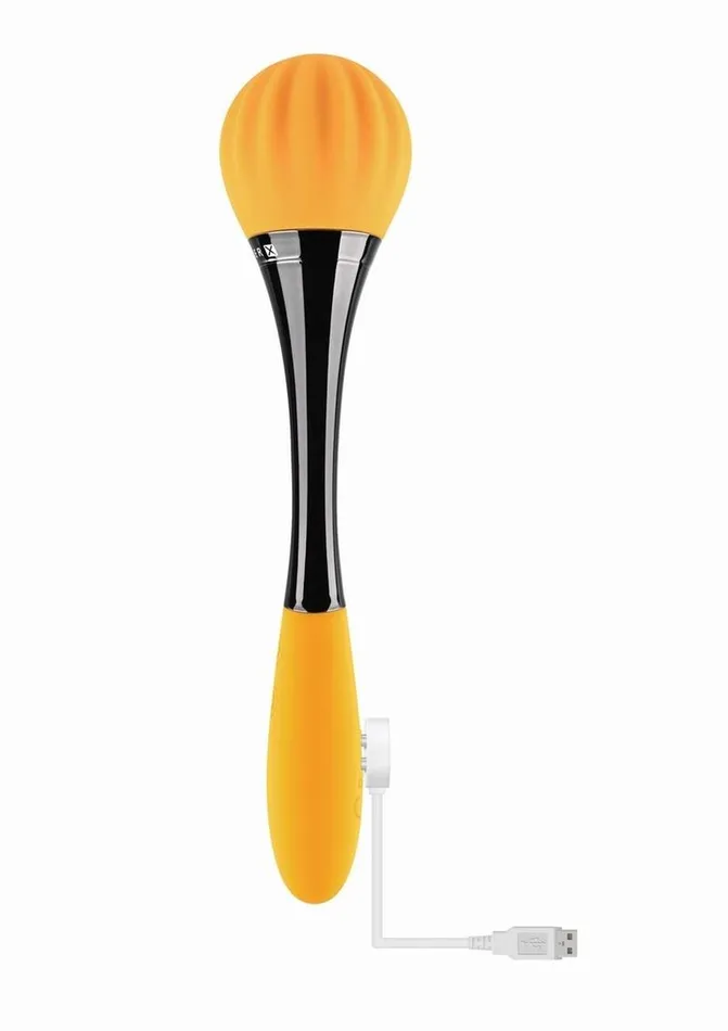 Gender X Sunflower Silicone Rechargeable Dual End Vibrator Gender X Female Sex Toys