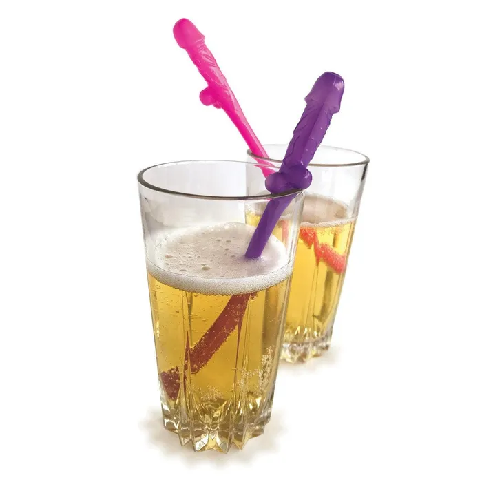 Little Genie Male Sex Toys Super Fun Penis Party Straws Little Genie Male Sex Toys Super Fun Penis Party Straws