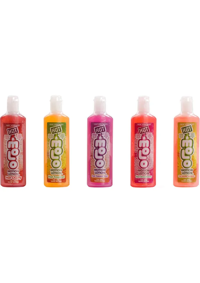 Lubricants Hot Motion Lotion Flavored Water Based Lubricant Doc Johnson