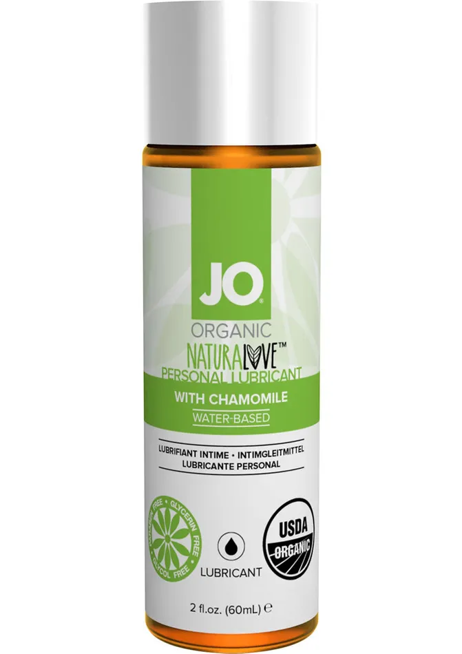 Lubricants System JO JO Naturalove USDA Organic Water Based Lubricant with Chamomile Lubricants System JO JO Naturalove USDA Organic Water Based Lubricant with Chamomile