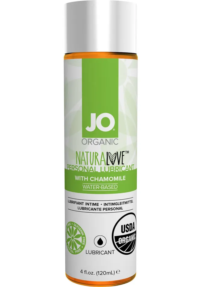 Lubricants System JO JO Naturalove USDA Organic Water Based Lubricant with Chamomile Lubricants System JO JO Naturalove USDA Organic Water Based Lubricant with Chamomile