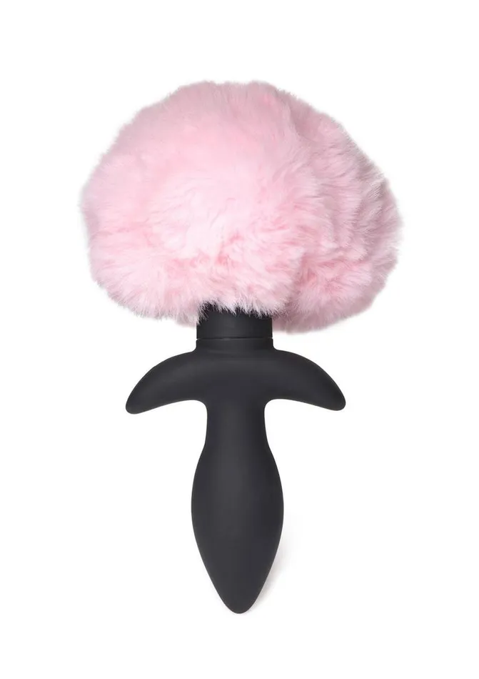 Male Sex Toys Tailz Moving and Vibrating Bunny Tails Rechargeable Silicone Anal Plug with Remote Control TAILZ
