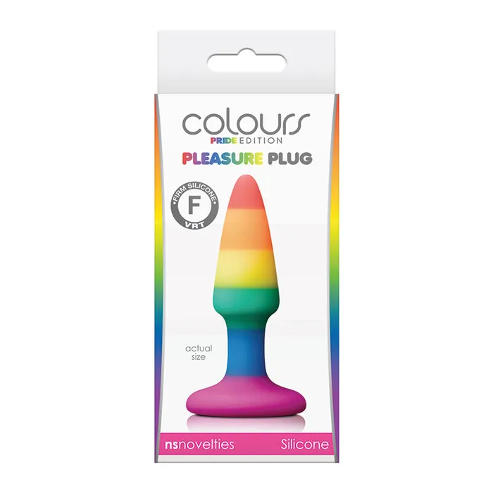 NS Novelties Anal Colours Rainbow Mini Plug